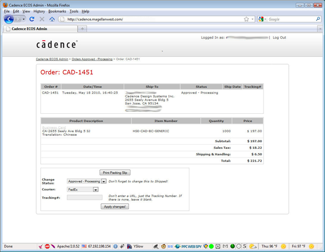Cadence