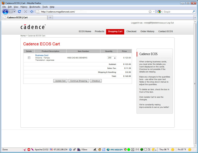 Cadence