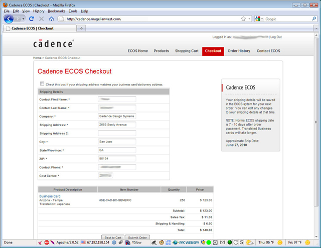 Cadence