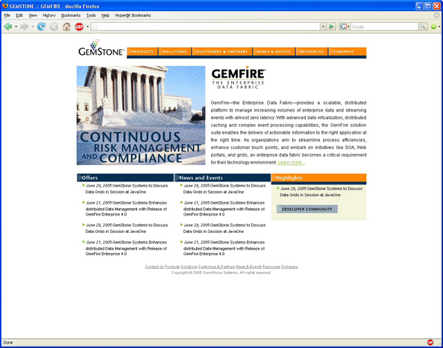 GEMSTONE Website Templates
