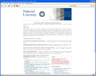 Email Campaign For TWA: National University
